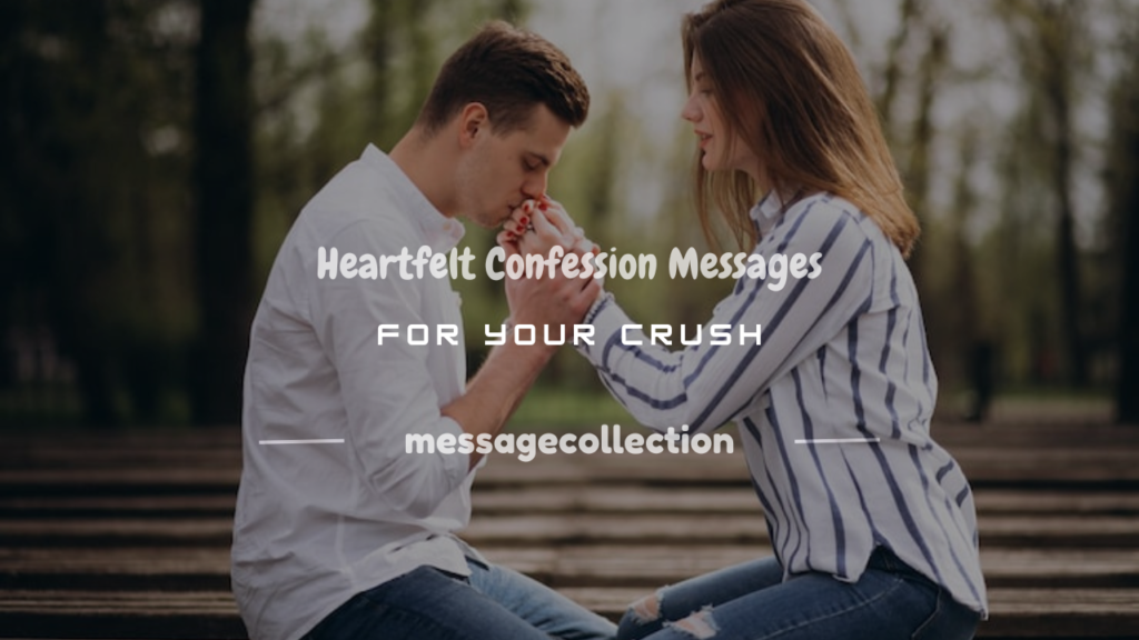 message confession to your crush
