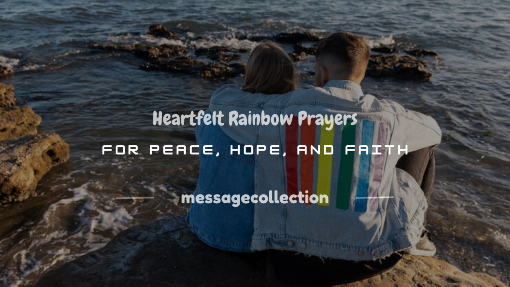prayer rainbow
