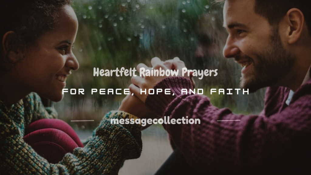 prayer rainbow